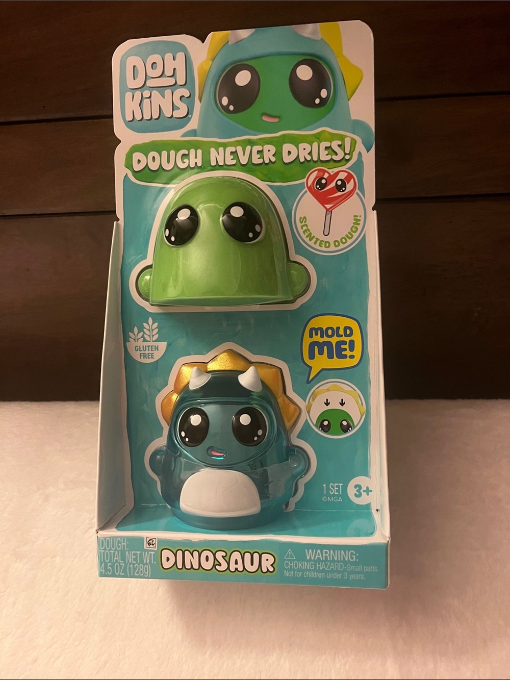 Green Dinosaur Dough Playset